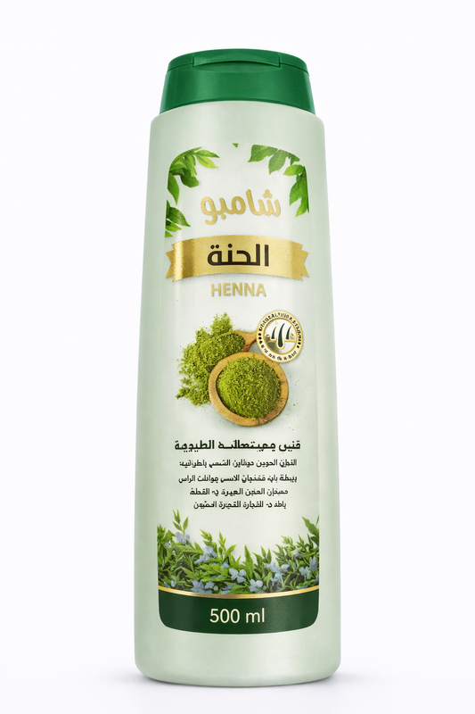 ج-شامبو الحنّة الطبيعي للعناية بالشعر – 500 مل | za.herb